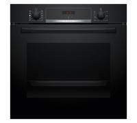 Bosch HQA534BB3B Series 4 Built In Electric Single Oven in Black 71L