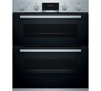 BOSCH Series 4 NBS533BS0B Electric Built-under Double Oven - Stainless Steel