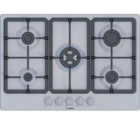 Bosch Series 4 PGQ7B5K90 75cm Wide Stainless Steel Gas Hob