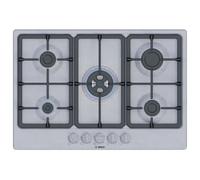 Bosch Series 4 PGQ7B5K90 Gas Hob 75cm - Stainless Steel
