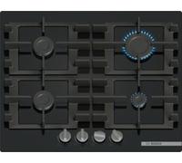 Bosch Serie 4 PNP6B6K40 hob Black Built-in 59 cm Gas 4 zone(s)