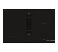 Bosch Series 4 PVS811B16E 80cm Induction Extractor Hob - Black - For Ducted/Recirculating Ventilation