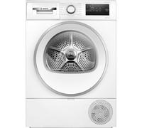 BOSCH Series 4 WTH85226GB 8 kg Heat Pump Tumble Dryer - White, White