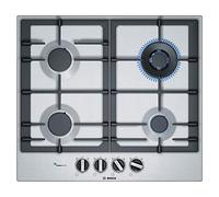 Bosch Series 6 60cm 4 Burner Gas Hob - Stainless steel