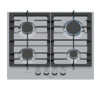 CP6A5I90 Serie 6 58cm 4 Zone Gas Hob - Stainless Steel
