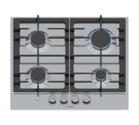 CP6A5I90 Serie 6 58cm 4 Zone Gas Hob - Stainless Steel