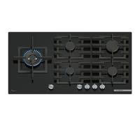 Bosch Serie 6 PPM9A6I40 hob Black Built-in 90 cm Gas 5 zone(s)
