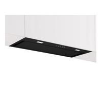 Bosch Series 6 DLN77AC60B - Black 70cm Canopy Cooker Hood - 730 m³/h Boost - A energy