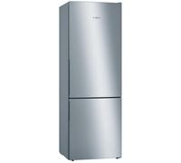 Bosch Serie 6 KGE49AICAG fridge-freezer Freestanding 419 L C Stainless steel