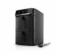 Bosch Series 6 MAFD661B7G Double Stack Drawer 12L Air Fryer with Tongs - Black