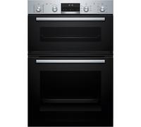 Bosch Series 6 MBA578BS7B - Stainless Steel Double Oven - 71L/34L - A Energy