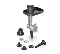 Bosch Series 6 MUZS6HA Hunting Adventure Set for stand mixer, Meat Mincer, Sausage Stuffer and 3 Discs, in Black/Silver