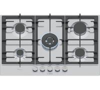 Bosch Series 6 PCQ7A5I90 75cm Wide Stainless Steel Gas Hob