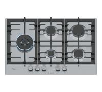 Bosch Serie 6 PCS7A5I90 hob Stainless steel Built-in 75 cm Gas 5 zone(s)