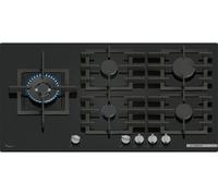 BOSCH Series 6 PPM9A6I40 90 cm Gas Hob - Black, Black