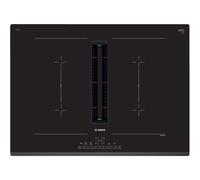 Bosch Series 6 PVQ731F15E 71cm Induction Hob - Black - For Ducted/Recirculating Ventilation