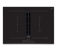 Bosch Series 6 PVQ731F15E 71cm Induction Hob - Black - For Ducted/Recirculating Ventilation