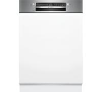 Bosch Series 6 SMI2HTS06G Semi Integrated Full Size Dishwasher - Silver Control Panel with Fixed Kit Silver