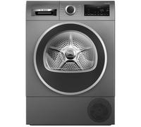 Bosch WQG245R2GB Series 6 9kg Heat Pump Dryer in Cast Iron Grey A Rate