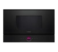 Bosch Series 8 BFL7221B1B - Black Built in Electric Microwave