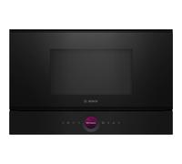 Bosch Series 8 BFL7221B1B Built-In Microwave 900W, Black, 21L