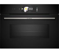 Bosch Series 8 CMG778NB1 - Black Electric Built-in Combination Microwave