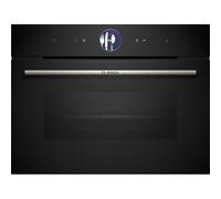Bosch Serie 8 CSG7361B1 steam oven Medium Black Touch