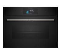 Bosch Serie 8 CSG7584B1 steam oven Medium Black Touch