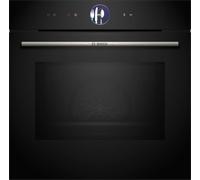Bosch Series 8 HMG7764B1B - Black Built in Electric Single Oven with Microwave
