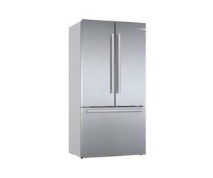 Bosch Series 8 KFF96PIEP Stainless Steel Freestanding Side-By-Side Fridge-Freezer - Plumbed-In Ice & Water