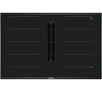 Bosch Serie 8 PXX875D67E hob Black Built-in 80 cm Zone induction hob 4 zone(s) Built-in hood