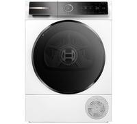 BOSCH Series 8 WQB246C9GB WiFi-enabled 9 kg Heat Pump Tumble Dryer - White, White