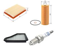 Bosch Service Kit with Air, Oil & Cabin Filters and S fits Mercedes-Benz S-Class
