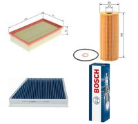 Bosch Service Kit with Air, Oil & Cabin Filters and Spark fits Mercedes-Benz 124