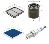 Bosch Service Kit with Air, Oil & Cabin Filters and Spark P fits Subaru Legacy V