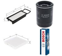 Pollen / Cabin Filter fits HONDA JAZZ Mk2 1.4 06 to 08 Bosch 08R79SAA000B New