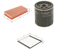 Bosch Car Air Filter S2200 - Particle-separating, Moisture-resistant, High Tensile Strength