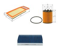 BOSCH 0 986 628 642 Pollen filter