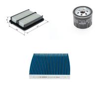 Bosch Cabin Filter 0 986 628 584 (A8584) – High-efficiency pollen, fine dust, mold & bacteria filter