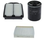 Bosch Service Kit with Air, Oil & Cabin Filters fits Honda Cr-V III 2006-2012