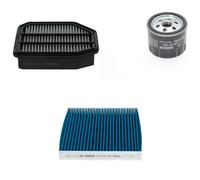 Bosch Service Kit with Air, Oil & Cabin Filters fits Honda Hr-V 2015 on 1.6
