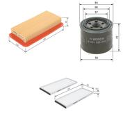 Bosch Service Kit with Air, Oil & Cabin Filters fits Hyundai Getz 2002-2010
