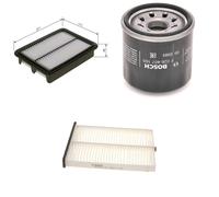 Bosch Service Kit with Air, Oil & Cabin Filters fits Mazda 3 2013-2019 1.5