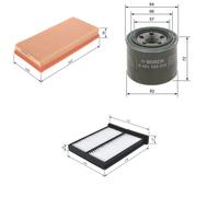 BOSCH 1 987 432 086 Pollen filter