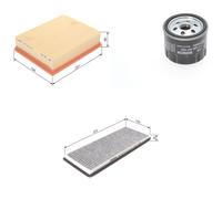 Bosch Service Kit with Air, Oil & Cabin Filters fits Renault Espace 2002-2015