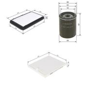 Cabin filter Particulate Filter 1 987 432 066 BOSCH for SUBARU SUZUKI OPEL