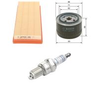 Bosch Service Kit with Air & Oil Filters and Spark fits Pininfarina Spidereuropa