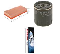 Bosch Service Kit with Air & Oil Filters and Spark Plugs fits Peugeot Expert