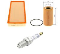 Bosch Service Kit with Air & Oil Filters and Spark Plugs fits Porsche Cayenne