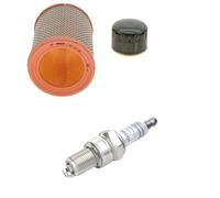 Bosch Service Kit with Air & Oil Filters and Spark Plugs fits Renault 5